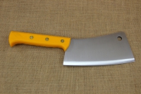 Cleaver Stainless Steel 20 cm with Yellow Handle First Depiction