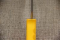 Cleaver Stainless Steel 20 cm with Yellow Handle Ninth Depiction