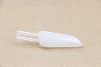 Plastic Scoop 19 cm White Series 6 First Depiction
