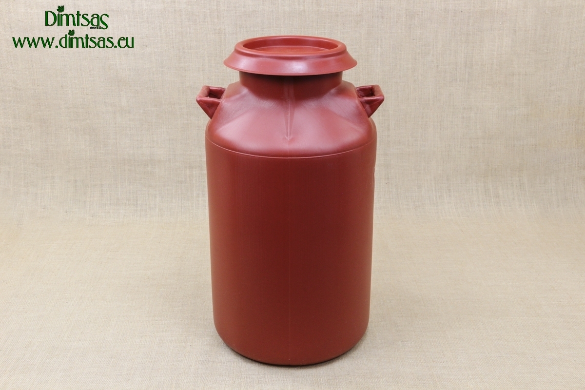 Milk Can Plastic Red 50 Litres