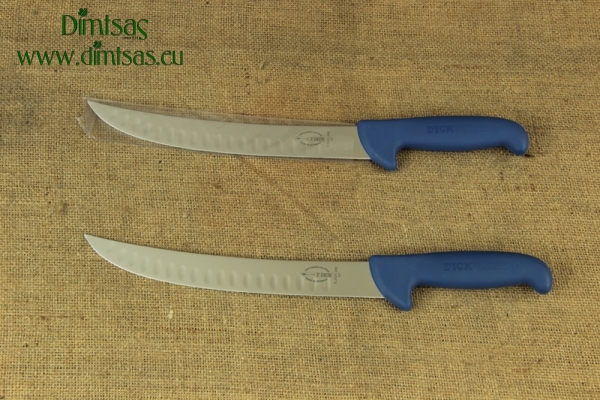 Μαχαίρι Καμπυλωτό Κρεοπωλών ή Φεταρίσματος 26 εκ. με Πτυχώσεις