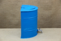 Vintage Galvanized Water Dispenser 15 liters Blue Third Depiction