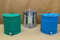 Vintage Galvanized Water Dispenser 15 liters Green Ninth Depiction