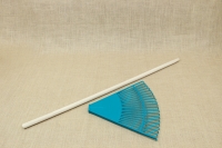 Plastic Triangular Leaf Broom Blue Twelfth Depiction