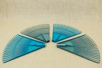 Plastic Triangular Leaf Broom Blue Fifteenth Depiction