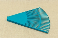 Plastic Triangular Leaf Broom Blue Fourth Depiction