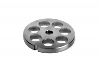 Stainless Steel Plate for Meat Mincer No22 18 mm Seventh Depiction