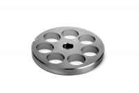 Stainless Steel Plate for Meat Mincer No22 20 mm Seventh Depiction