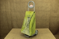 Shopping Trolley Bag Market Queen Yellow Green  Fourth Depiction