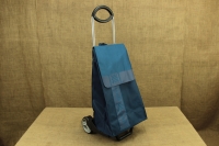 Shopping Trolley Bag Ideal Step Blue Eighth Depiction