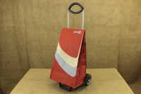Shopping Trolley Bag Easy Go Brick Red Fourth Depiction