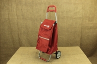 Shopping Trolley Bag Argo Brick Red Fourth Depiction