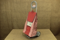 Shopping Trolley Bag Extro Brick Red Fourth Depiction