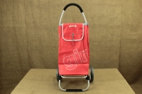 Shopping Trolley Bag Galaxy PVC Red Third Depiction