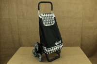 Shopping Trolley Bag Tris Optical Black Eighth Depiction