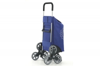 Shopping Trolley Bag Tris Optical Blue Eighth Depiction