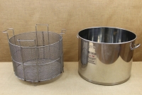 Frying Basket Professional Stainless Steel for Stock Pot 100 liters Eleventh Depiction