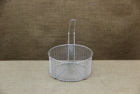 Frying Basket Tinned No25 for Professional Fryer Pot No28 with Long Handle First Depiction
