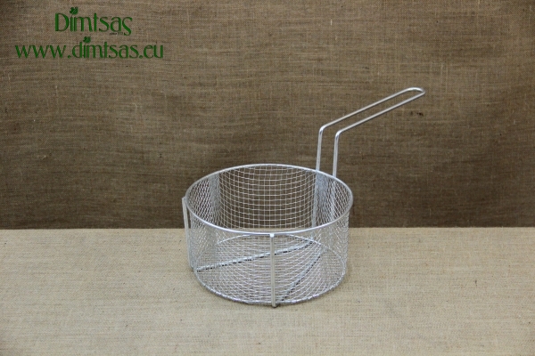 Frying Basket Tinned No25 for Professional Fryer Pot No28 with Long Handle