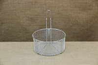 Frying Basket Tinned No27 for Professional Fryer Pot No30 with Long Handle First Depiction