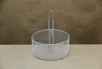 Frying Basket Tinned No29 for Professional Fryer Pot No32 with Long Handle First Depiction