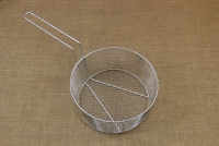 Frying Basket Tinned No29 for Professional Fryer Pot No32 with Long Handle Third Depiction
