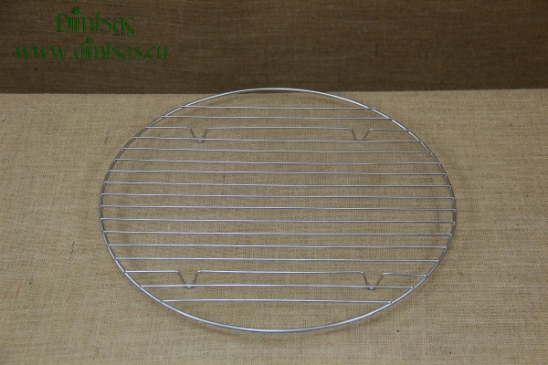Round Stainless Steel Grill Cooking Grates 39 cm