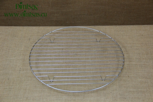 Round Stainless Steel Grill Cooking Grates 39 cm