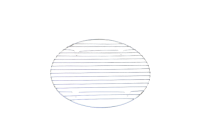 Σχάρα με Ποδαράκια Στρόγγυλη Επικασσιτερωμένη 39 εκ. Απεικόνιση Ενδέκατη