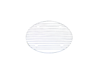 Σχάρα με Ποδαράκια Στρόγγυλη Επικασσιτερωμένη 37 εκ. Απεικόνιση Ενδέκατη