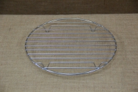 Round Tinned Grill Cooking Grates with Stable Legs 29 cm First Depiction