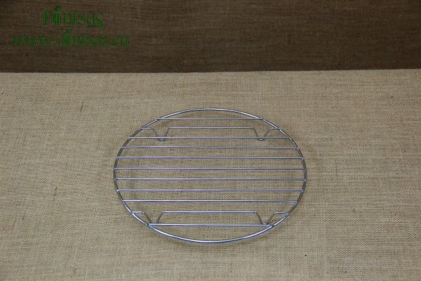 Round Tinned Grill Cooking Grates with Stable Legs 27 cm