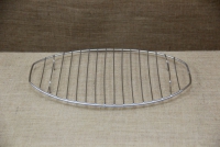 Oval Stainless Steel Grill Cooking Grate with Stable Legs 36 cm Second Depiction