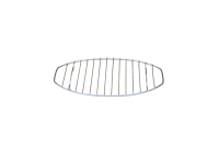 Oval Stainless Steel Grill Cooking Grates with Stable Legs 32 cm Twelfth Depiction