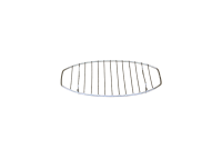 Oval Stainless Steel Grill Cooking Grates with Stable Legs 29 cm Twelfth Depiction