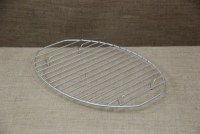 Oval Tinned Grill Cooking Grates with Stable Legs 36 cm First Depiction