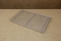 Σχάρα Ζαχαροπλαστικής με Πλέγμα Ορθογώνια Ανοξείδωτη 58.5x38.5 Απεικόνιση Δεύτερη
