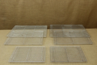 Σχάρα Ζαχαροπλαστικής με Πλέγμα Ορθογώνια Ανοξείδωτη 43.5x30.5 Απεικόνιση Όγδοη