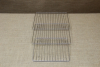 Quadrilateral Stainless Steel Grill Cooking Grate with Stable Legs 27x22 cm Eleventh Depiction