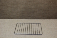 Quadrilateral Stainless Steel Grill Cooking Grate with Stable Legs 27x22 cm First Depiction