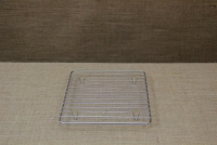 Σχάρα με Ποδαράκια Τετράπλευρη Ανοξείδωτη 27x22 εκ. Απεικόνιση Δεύτερη