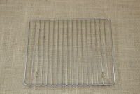 Quadrilateral Stainless Steel Grill Cooking Grate with Stable Legs 32x27 cm Third Depiction