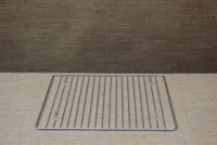 Quadrilateral Stainless Steel Grill Cooking Grate with Stable Legs 35x30 cm First Depiction