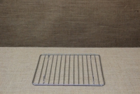Quadrilateral Tinned Grill Cooking Grate with Stable Legs 28x25 cm First Depiction