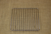 Quadrilateral Tinned Grill Cooking Grate with Stable Legs 28x25 cm Third Depiction