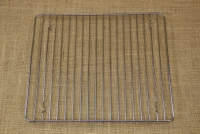 Quadrilateral Tinned Grill Cooking Grate with Stable Legs 36x32 cm Third Depiction