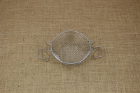Deep Tinned Frying Basket for Fryer with Two Handles 19 cm Third Depiction