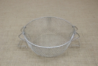 Deep Tinned Frying Basket for Fryer with Two Handles 25 cm Third Depiction