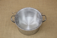 Deep Stainless Steel Frying Basket for Fryer with Two Handles 23 cm Sixteenth Depiction