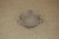 Deep Stainless Steel Frying Basket for Fryer with Two Handles 23 cm Third Depiction